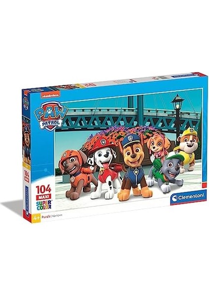 - 104 Maxi Parça Puzzle - Paw Patrol - 2 modelleri