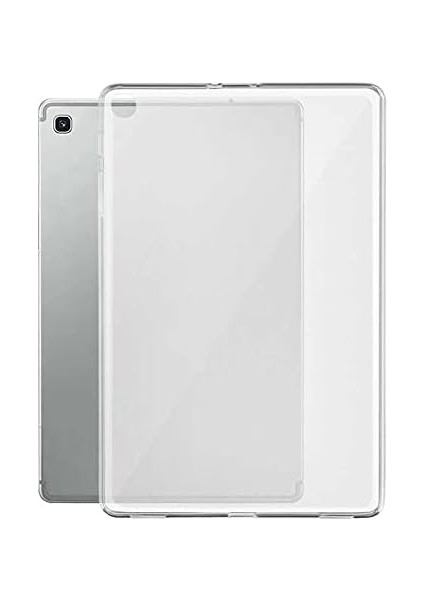 Galaxy Ile Uyumlu Tab A7 Lite T225 Kılıf Tablet Süper Silikon Kapak, Renksiz