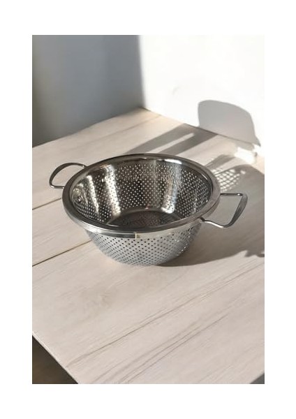 Kulplu Süzgeç - Çapı 21,5 cm Paslanmaz ve Kararmaz fiyatları