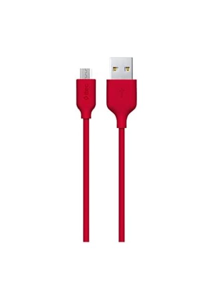 Micro USB 120CM Şarj Kablosu, Kırmızı modelleri