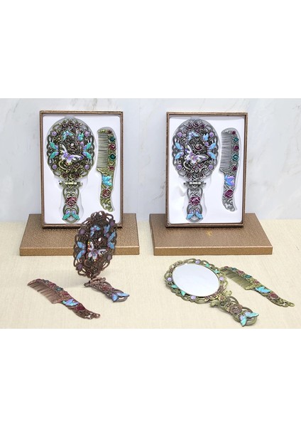 Katlanabilir Ayna ve Tarak Seti Büyük Boy ALK4981