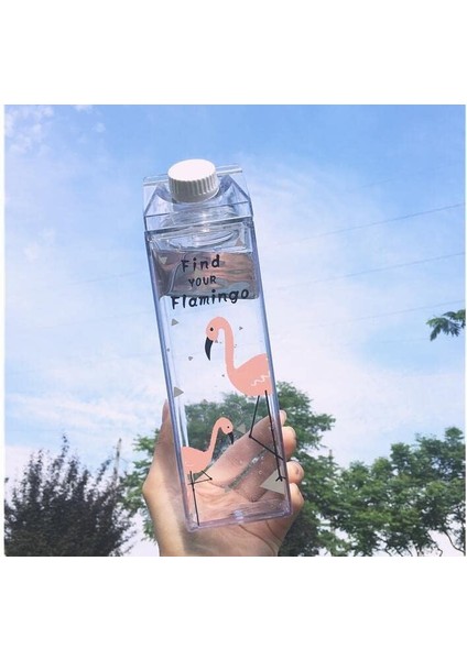 Adet 500ML Mika Süt Bardağı Su Kahve Içecek Şişesi | Cam Değildir | Kahve ve Sunum Bardağı