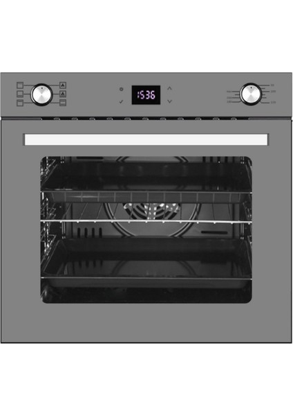 ve Afm Tech Markalı / Zao Sessiz Elektr. Vitro Ankastre Antrasit Set (D088-SA +V6-04 +FM7710) fırsatları