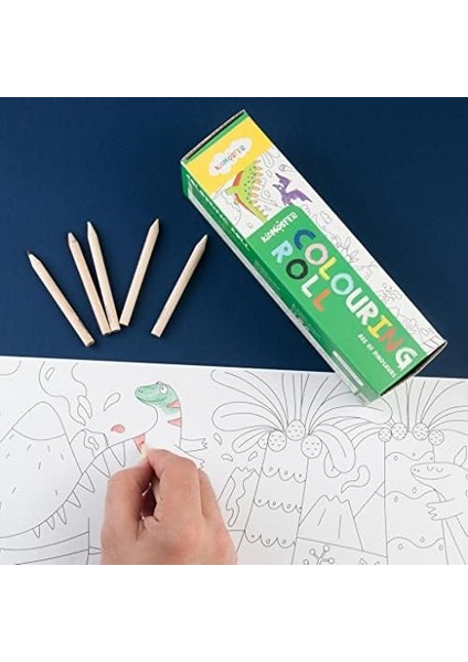 Rulosu - Dinozorlar Colouring Roll Age Of Dinosaurs modelleri