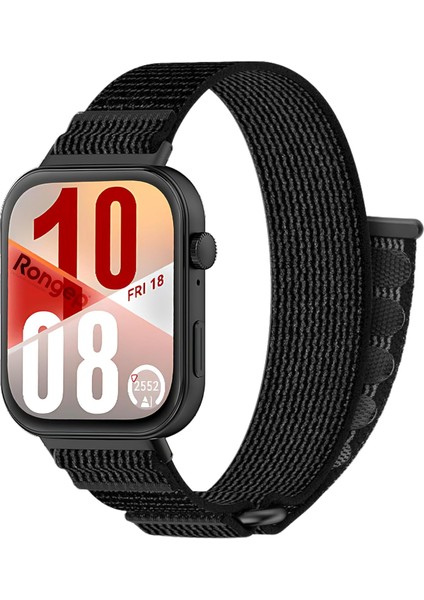 Fit 4/fit 4 Pro/fit 3 ile Uyumlu Hook Loop Kumaş Kordon Terletmeyen Cildi Tahriş Etmeyen Nefes Alabilen Yapılı Tasarımlı Deformasyona Dayanıklı Rahat Kayış