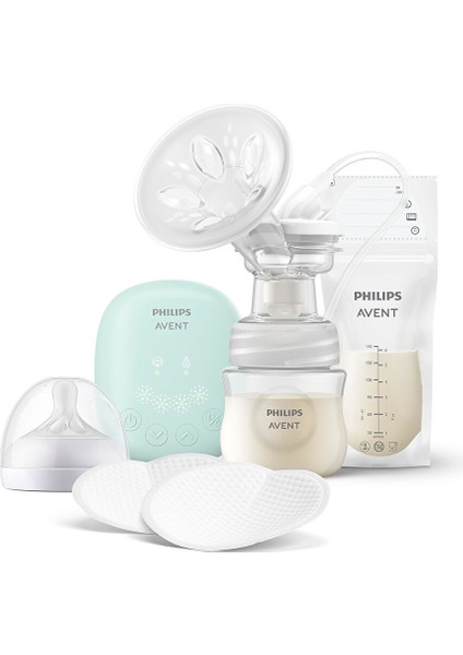 Tekli Elektrikli Göğüs Pompası Seti