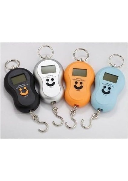 Çengelli Gülen Yüz Tartı Portatif El