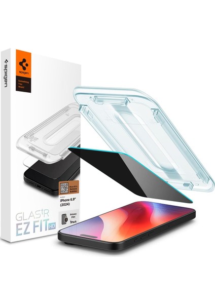 16 Pro Max Hayalet Cam Ekran Kurulum Glas.tr Ez Fit Privacy Hd - AGL07915