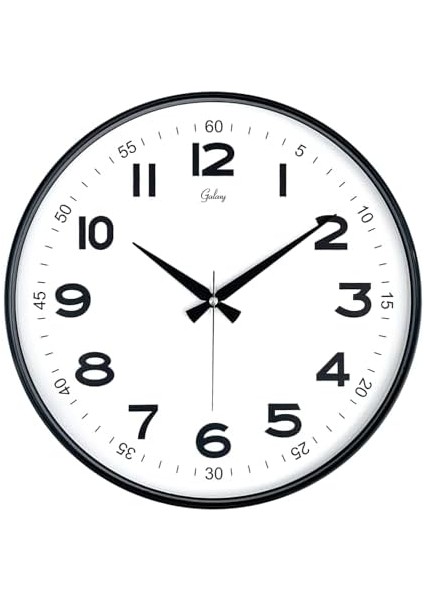 41 cm Akar Saniye Sessiz Mekanizma Duvar Saati modelleri