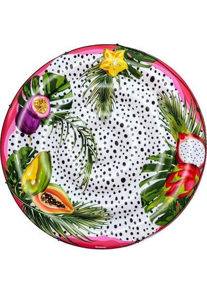 43720 Fruit Lüks Şişirilebilir Ada, D188, Iki Kişilik