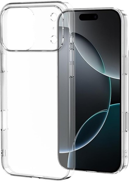 17 Pro Için Kılıf Droga Kapak Şeffaf