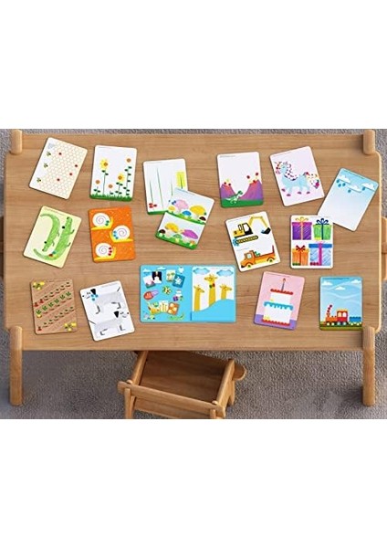 Clean Finger Paint Activity - Silinebilir Parmak Aktivite Kartları - Fingerprint Activities modelleri