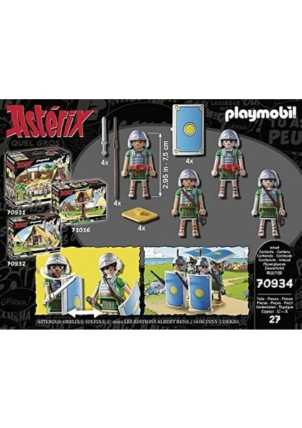 Asterix 70934 Roman Troop, 5 Yaş ve Üstü Çocuklar Için Oyuncak modelleri