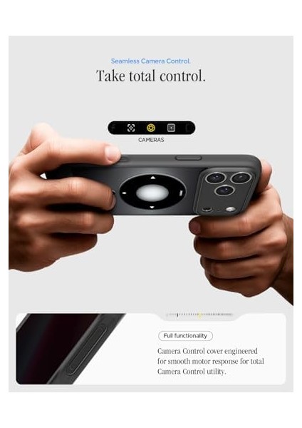 17 Pro ile Uyumlu Ince Magsafe Kılıf Ultra Hybrid Sararma Karşıtı Duraclear Hava Kanalı Teknolojisi Askeri Sınıf Koruma Magfit Tasarım Kapak - ACS10076 fiyatları