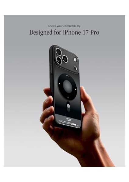 17 Pro ile Uyumlu Ince Magsafe Kılıf Ultra Hybrid Sararma Karşıtı Duraclear Hava Kanalı Teknolojisi Askeri Sınıf Koruma Magfit Tasarım Kapak - ACS10076 modelleri