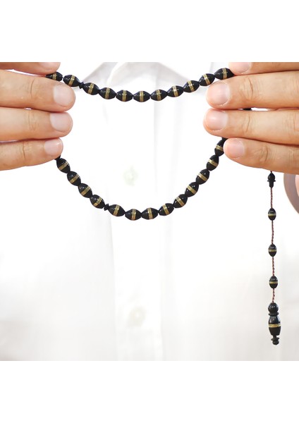 Sistemli Pirinç Sarmal Arpa Kesim Siyah Kuka Tesbih fırsatları