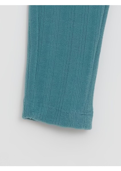 Yeni Sezon Beli Lastikli Kadife Kız Bebek Tayt fiyatları