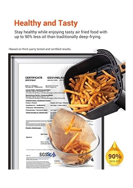 K10 Airfryer, Fritöz, 5 Litre Xl, 1500 W, Siyah modelleri