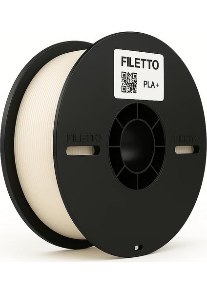 Pla+ Filament 1.75MM 1 kg - Soft Beyaz