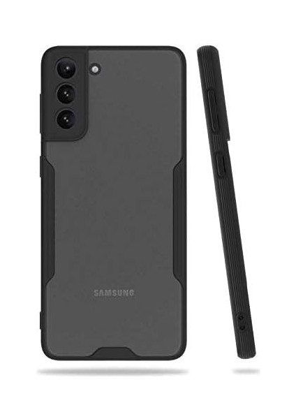 Galaxy S21 Plus Kılıf Siyah Pingu Silikon Orijinal Esnek Ince Geliştirilmiş Dayanıklı Darbe Karşıtı Koruyucu Yeni Nesil Tasarım (Galaxy S21 Plus, Siyah)