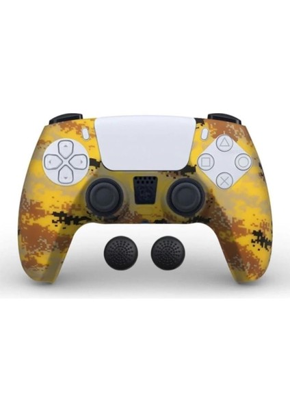 5 ile Uyumlu Koruyucu Çizilmeye ve Yıpranmaya Karşı Dayanıklı Ps5 Için Uyumlu Silikon Kılıf Koruyucu Kaymaz Toz Geçirmez Çizilmeye Darbe Dayanıklı Esnek Silikon Kılıf