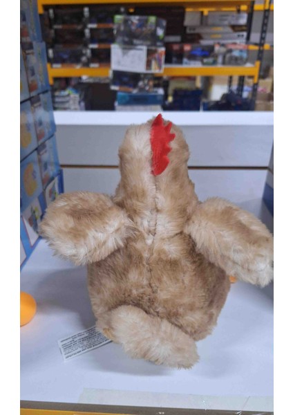 23 cm Oturan Peluş Tavuk Oyuncak - Yumuşak Dolgulu Sevimli Peluş Hayvan fırsatları