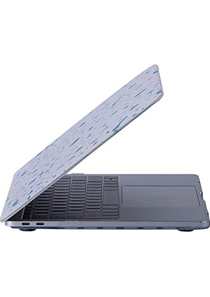 Air M1 Kılıf 13 Inç Terrazzonl ( &apos;li M1 Air) A2337 A2179 A1932 ile Uyumlu Beyaz modelleri