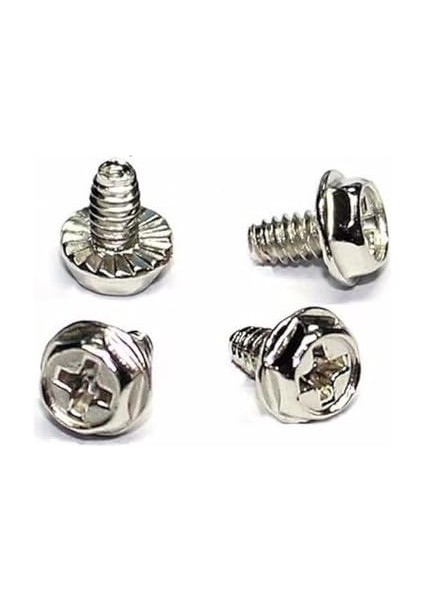 30 Adet Bilgisayar Kasası Montaj Vidası Powersupply ve 3.5" HDD Için modelleri