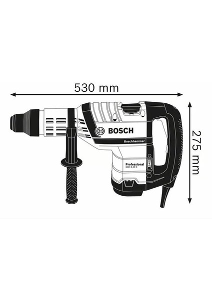 Professional Gbh 8-45 D Kırıcı Delici (1.500 W, 8,2 Kg, 12,5 J, Delme Çapı: 45 Mm) fiyatları