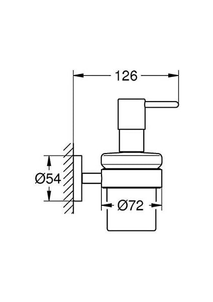 Sıvı Sabunluk Seti Krom - 40448001 modelleri