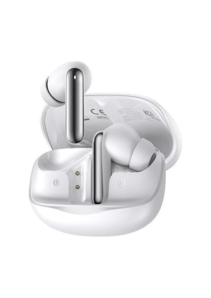 Qcy Melobuds N50 Anc HT12 6 Mikrofonlu Bluetooth 5.4 Kulaklık Beyaz