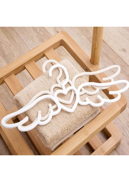 6 Adet Melek Şeklinde Kıyafet Askısı | 6&apos;lı Plastik Melek Şekilli Askı Seti fiyatları