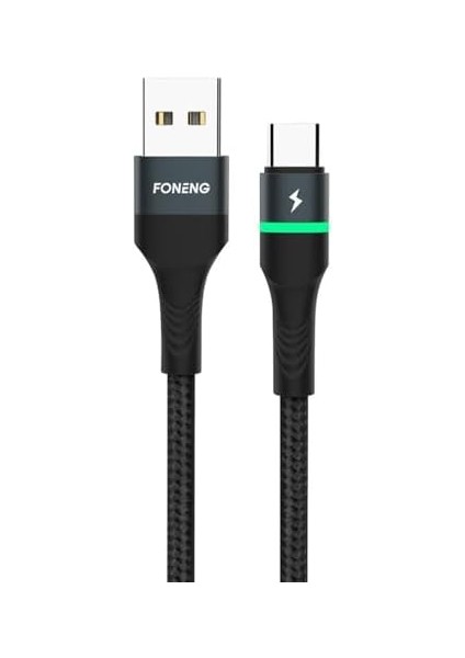 X79 66W USB To Type-C LED Işıklı Şarj ve Kablosu Ip Örgülü fiyatları