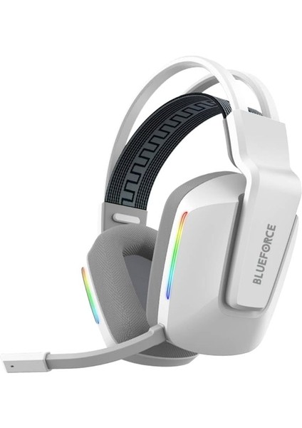 Battle Rgb 7.1 USB Gaming Mikrofonlu Oyuncu Kulaklığı Beyaz