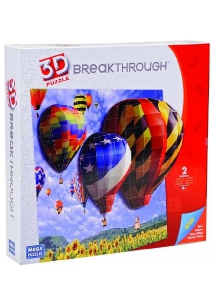 Brands Breakthrough 3D Puzzle Balonlar modelleri