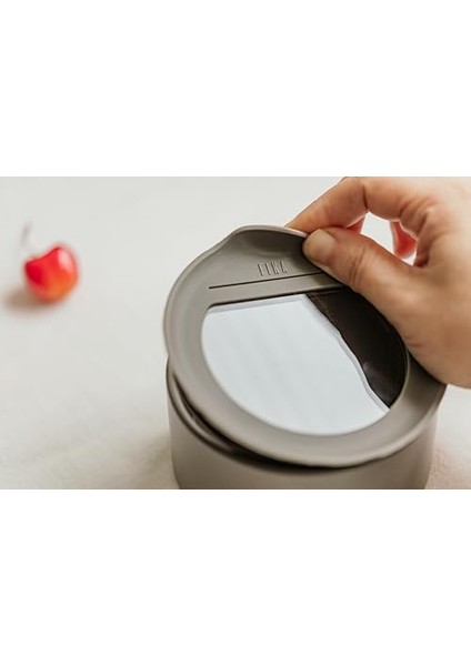 Fika One Seramik Saklama Kabı 700ML Gri modelleri