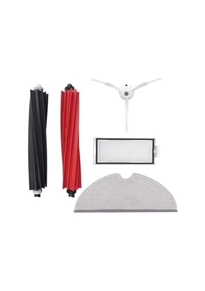 Q8 Max / Q8 Max+ ile Uyumlu 5&apos;li Yedek Parça Seti – Filtre, Mop, Yan ve Ana Fırçalar fiyatları