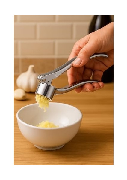 Store Metal Sarımsak Ezici, Paslanmaz Çelik Ergonomik Saplı Dayanıklı Pratik Sarımsak Presi fiyatları