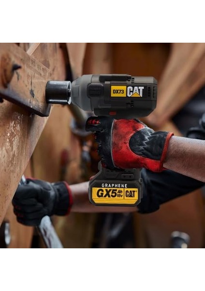 DX73G 18VOLT 5.0 Ah. Graphene Çift Akülü 1700/2100NM Kömürsüz Profesyonel Şarjlı Somun Sıkma fiyatları
