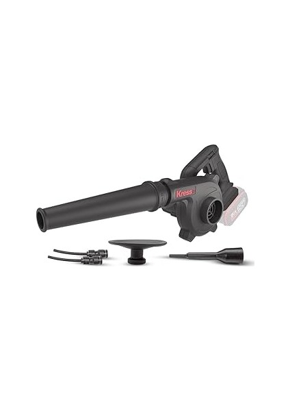 KUF30.9 20VOLT Profesyonel Devir Ayarlı Üfleyici + 5 Parça Aksesuar (Akü Dahil Değildir)
