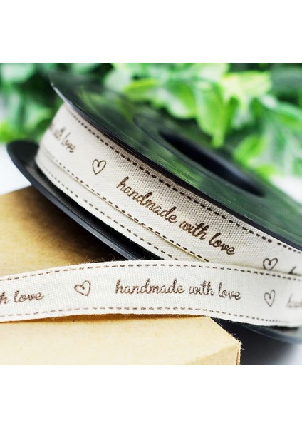 Pamuk Şerit, Handmade, 1.5 cm 5 Metre