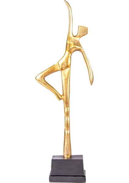 Metal Biblo Balet -Siyah 11,5X7X35 Cm.