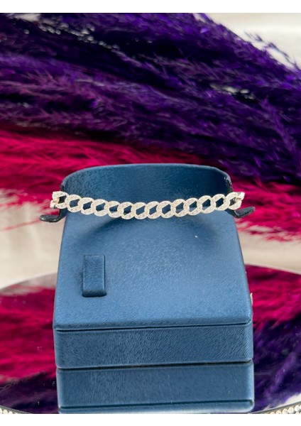 925 Ayar Gümüş Unisex Gurmet Modeli Şık Bileklik