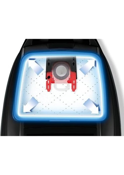 Hausgeräte Powerprotect Tip G All BBZ41FGALL, 4 x Elektrikli Süpürge Torbası,%99,9 Ince Toz Filtreleme,%50 Daha Uzun Kullanım Ömrü, Bsg8, Bsn1 Hariç Tüm Güncel Seriler Için Uygundur modelleri