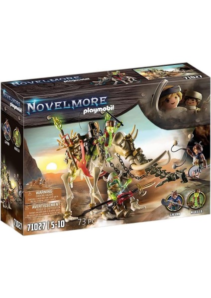 71027 Novelmore Şövalyeleri Sal&apos;ahari Kumları - Mamut Saldırısı, Ortaçağ ve Şövalyeler Oyuncağı, Yaratıcı Rol Yapma, Oyun Seti 5 Yaş ve Üzeri Çocuklar Için Uygundur