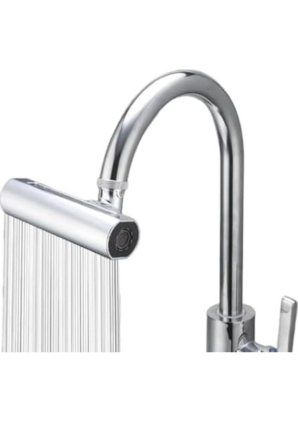 3 Farklı Modlu Çok Amaçlı Musluk Evrensel Musluk Başlığı Şelale Musluk modelleri
