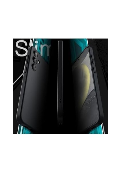 Ggm Aksesuar Galaxy S24 Plus ile Uyumlu Içi Kadife Kamera Korumalı Lansman Silikon Kılıf Ince Yapılı Tam Koruma Sağlayan Kamera Korumalı Kılıf (Siyah) modelleri