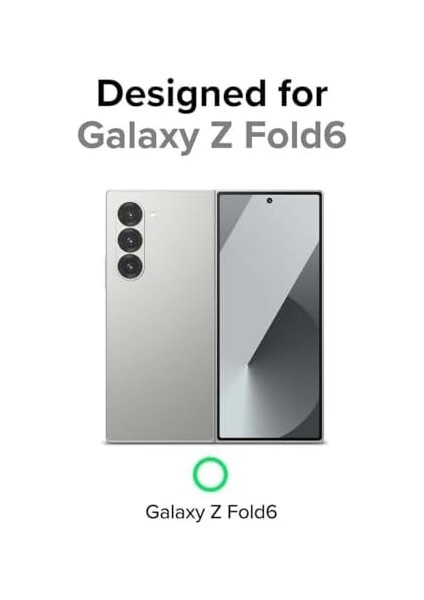 Galaxy Z Fold 6 ile Uyumlu Kılıf Halka Şeklindeki Magnetik Dizayn Attractive Kapak ile Uyumlu Şeffaf Korumalı Ultra Kalın (Şeffaf, Galaxy Z Fold 6) fiyatları