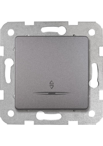 Linnera Life Granit Grisi Işıklı Vavien Çabuk Bağlantı Mekanizma ve Düğme