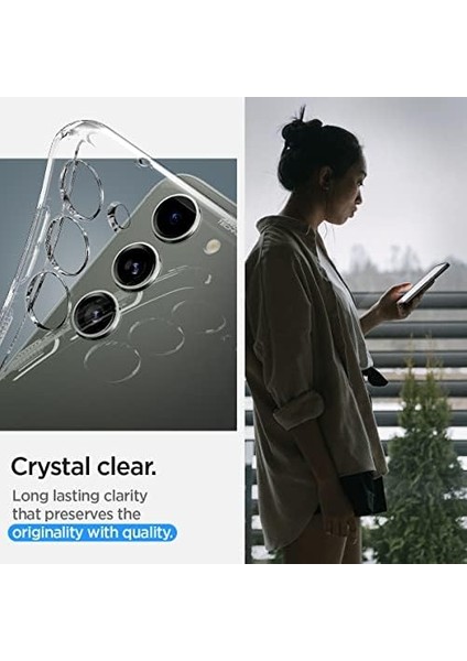 S23 Kılıf Crystal 4 Tarafı Tam Koruma Crystal Clear - ACS05662 fiyatları